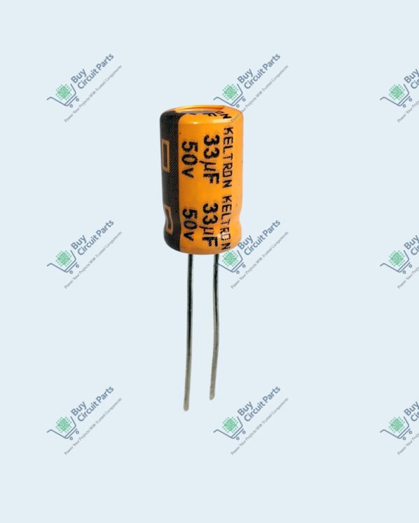 Keltron 33µF 50V Electrolytic High Quality Capacitor