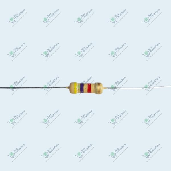 4.7k ohm 1/2W Carbon Film Resistor 5% – High Quality
