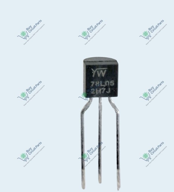 YW 78L05 5V Voltage Regulator High Quality - TO-92, 100mA, Fixed Output, 3-Pin