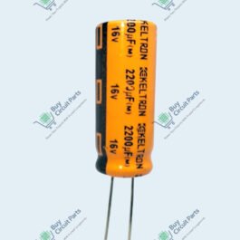 2200uf 16v Electrolytic Capacitor – Keltron