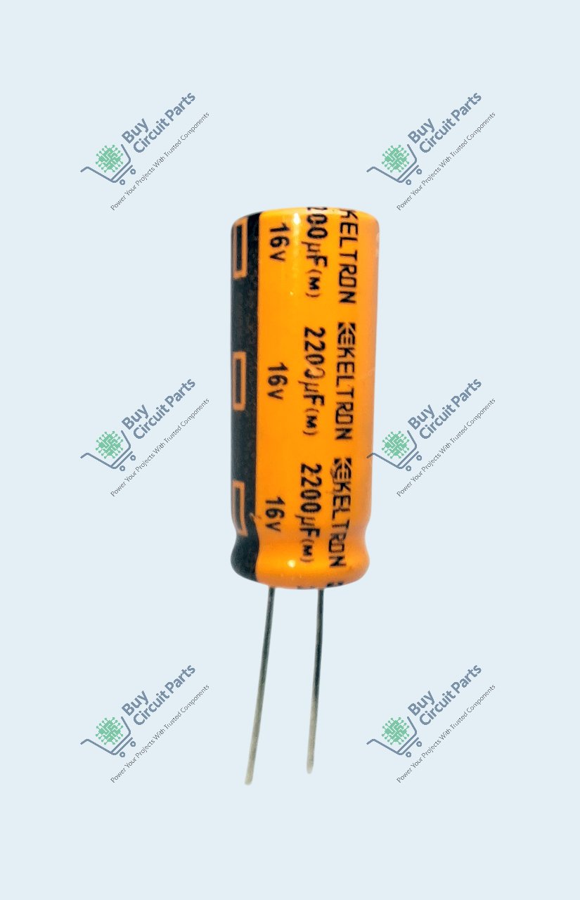 2200uf 16v Electrolytic Capacitor