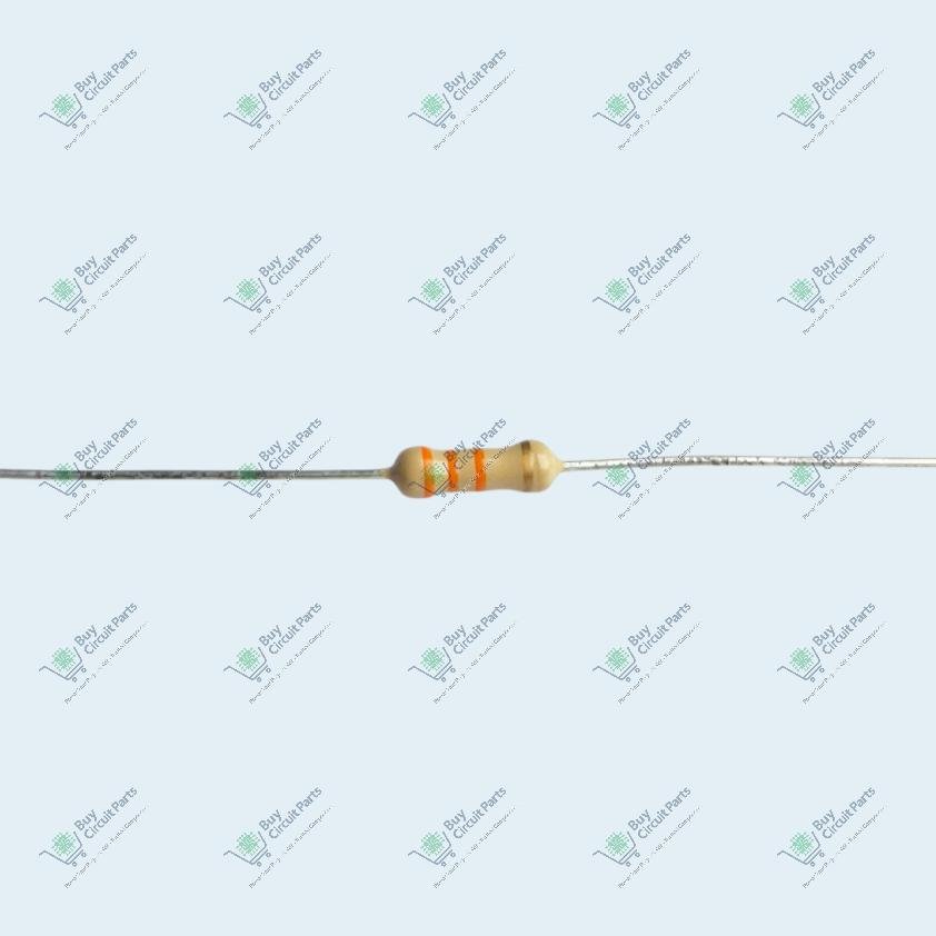33k Ohm 0.5watt 5% CFR Resistor