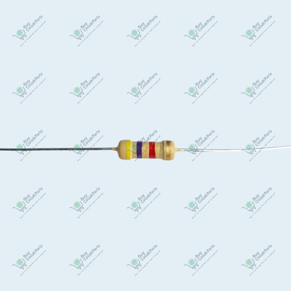 4.7k Ohm 0.5watt 5% CFR Resistor4.7k Ohm 0.5watt 5% CFR Resistor