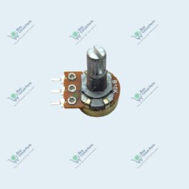 B10K 15mm Knurled Shaft Lin Potentiometer – Elcon